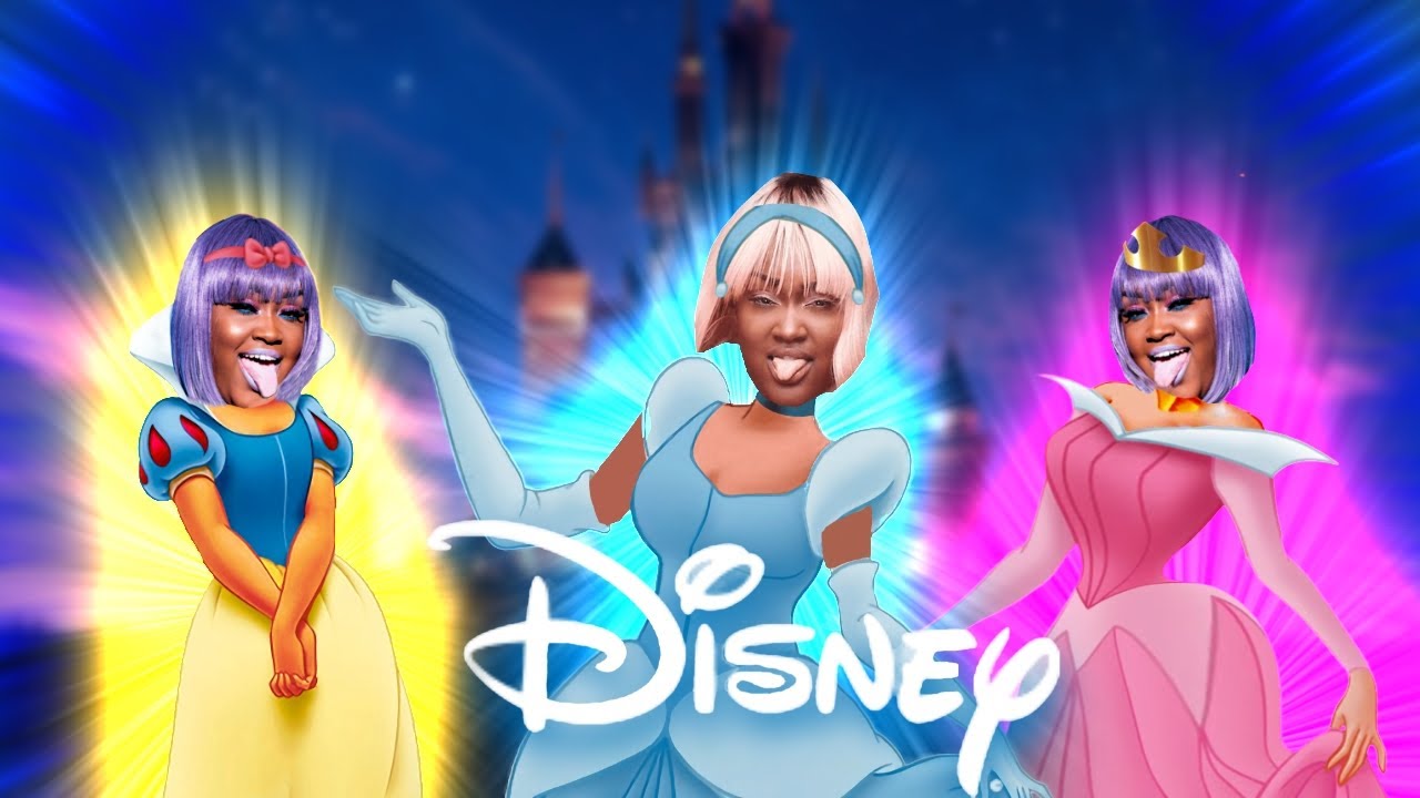 celebrities as disney princesses compilation