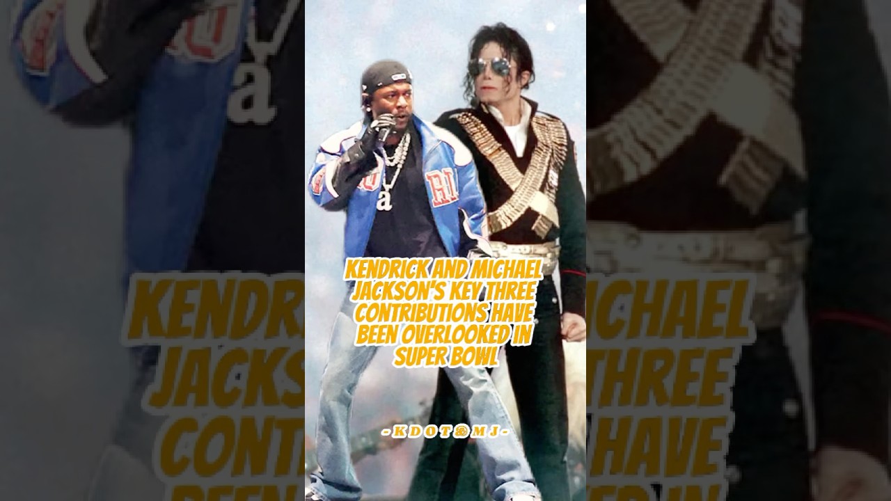 kendrick and michaeljackson s key three contributions have been ignored celebrity kendricklamar